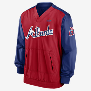 Nike Cooperstown (MLB Atlanta Braves) Men's Pullover Jacket