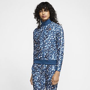 blue nike womens tracksuit