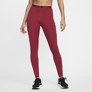 Nike Dri-FIT Run Division Lauf-Leggings mit Tasche und halbhohem Bund für Damen