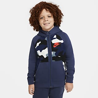blue nike hoodie and sweatpants