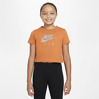 Nike Sportswear Big Kids' (Girls') Crop T-Shirt