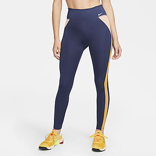 Nike One Dri-FIT Women's Mid-Rise Color-Block Leggings