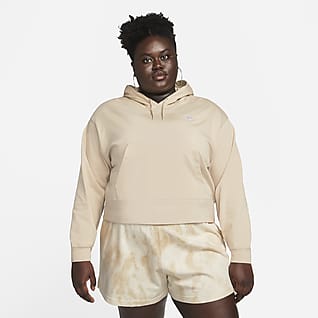 Nike Sportswear Women's Oversized Jersey Pullover Hoodie (Plus Size)