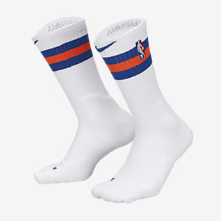 New York Knicks Elite City Edition Nike NBA Crew Socks