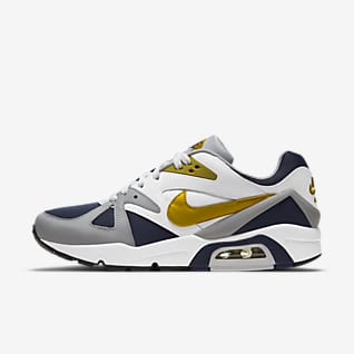 nike bleu gris