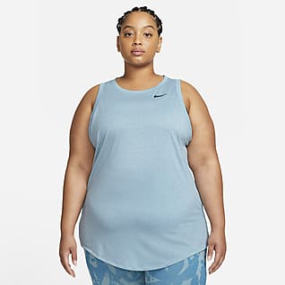 Nike Dri-FIT Camiseta de tirantes de entrenamiento para mujer Swoosh (talla grande)