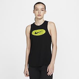 Nike Dri-FIT Icon Clash Trainings-Tanktop mit hohem Ausschnitt für Damen