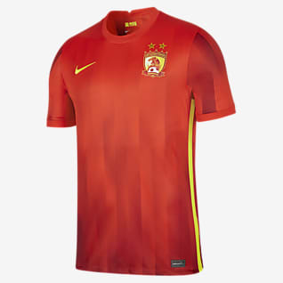2022 赛季广州主场球迷版 Nike Dri-FIT 男子足球球衣