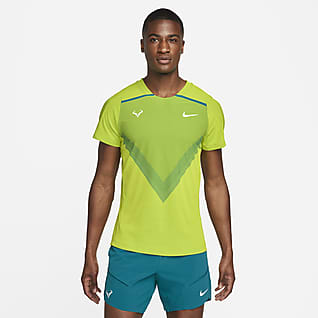 NikeCourt Dri-FIT ADV Rafa Мужская теннисная футболка с коротким рукавом