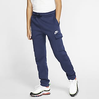 Nike Sportswear Club Pantalones cargo para niño talla grande