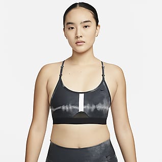 Nike Dri-FIT Indy Women's Light-Support Padded Allover Print Sports Bra