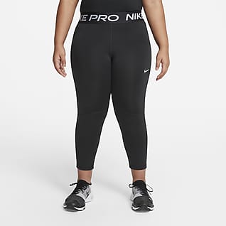 Nike Pro Dri-FIT Leggings capris para niña talla grande (talla extendida)