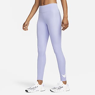 Nike Dri-FIT Swoosh Run Leggings de running de 7/8 de talle medio - Mujer