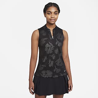 Nike Dri-FIT Victory Women's Floral Sleeveless Golf Polo