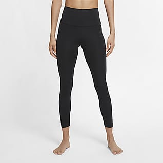 Nike Yoga 7/8-leggings med høj talje til kvinder