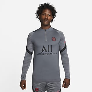 Paris Saint-Germain Strike Мужская футболка для футбольного тренинга Nike Dri-FIT