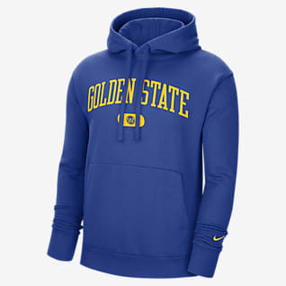 golden state warriors sleeveless hoodie nike