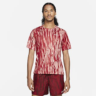 red nike running top