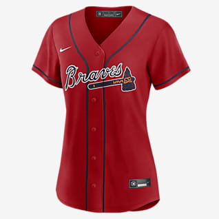 MLB Atlanta Braves (Ronald Acuna Jr.) Women's Replica Baseball Jersey