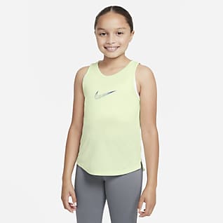 Nike Dri-FIT One Camisola de treino sem mangas Júnior (Rapariga)