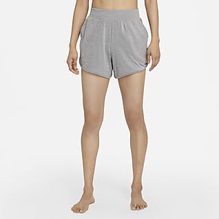 women's nike yoga ribbed short