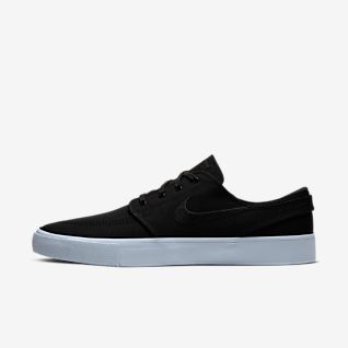 nike sb janoski golden beige & white suede skate shoes