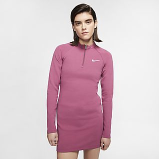 blue nike dress