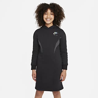 Nike Air Флисовое платье для девочек школьного возраста