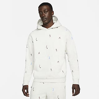 Jordan Essentials Felpa pullover in fleece con cappuccio – Uomo