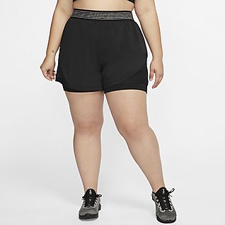 womens plus size gym shorts