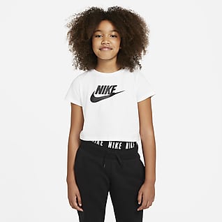 Nike Sportswear Big Kids' (Girls') Cropped T-Shirt