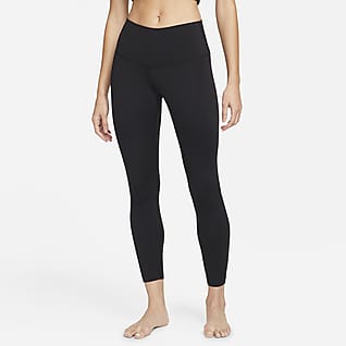Nike Yoga Dri-FIT 7/8-Leggings mit hohem Bund für Damen