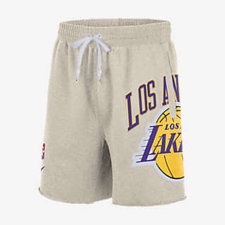 洛杉矶湖人队 Courtside Nike NBA 男子针织短裤