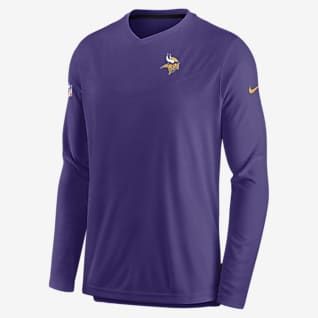 Nike Dri-FIT Lockup Coach UV (NFL Minnesota Vikings) Men's Long-Sleeve Top