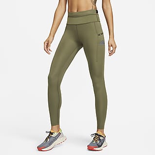 Nike Epic Luxe Leggings de trail running de tiro medio con bolsillo para mujer