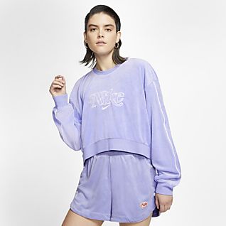 purple nike womens clothing