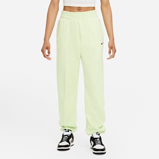 nike sportswear essential collection women's washed fleece pants