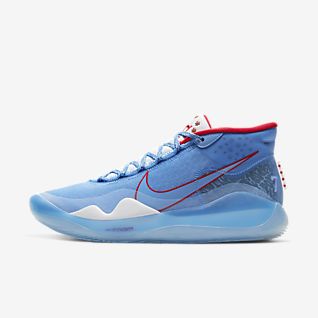 nike basketball shoes blue