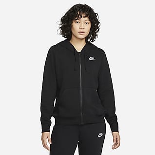 Nike Sportswear Club Fleece Sweat à capuche et zip pour Femme