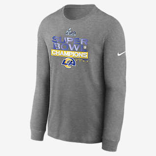 Nike Super Bowl LVI Champions Trophy Collection (NFL Los Angeles Rams) Men's Long-Sleeve T-Shirt