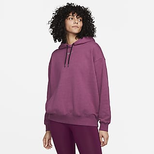 Nike Sportswear Collection Essentials Felpa Easy in fleece con cappuccio - Donna
