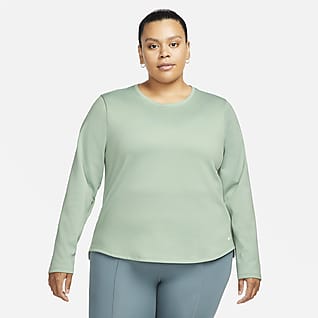 Nike Therma-FIT One Women's Standard Fit Long-Sleeve Top (Plus Size)
