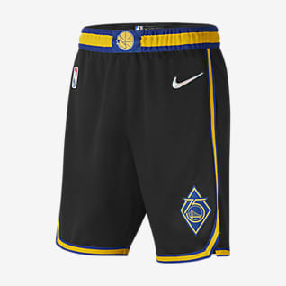 Golden State Warriors City Edition Pantalón corto Nike Dri-FIT Swingman de la NBA - Hombre