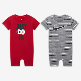 Nike Baby (0-9M) Rompers (2-Pack)