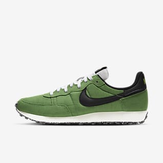 nike green and blue shoes