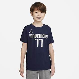 Dallas Mavericks Older Kids' Nike Dri-FIT NBA T-Shirt