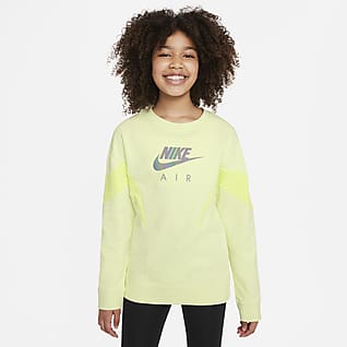 Nike Air Big Kids' (Girls') French Terry Sweatshirt