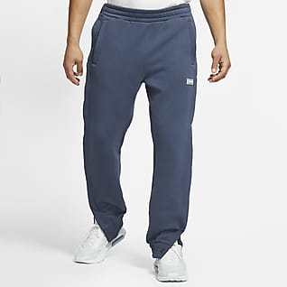 nike sweatpants navy blue