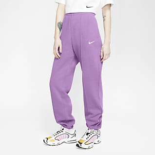 Nike Sportswear Essential Collection Calças de lã cardada para mulher