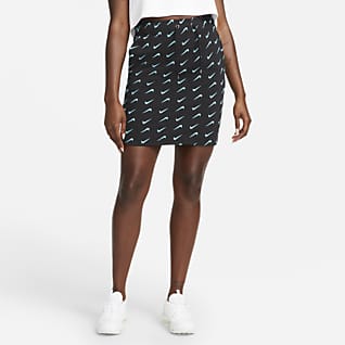 Nike Sportswear Icon Clash Falda de tejido Fleece para mujer